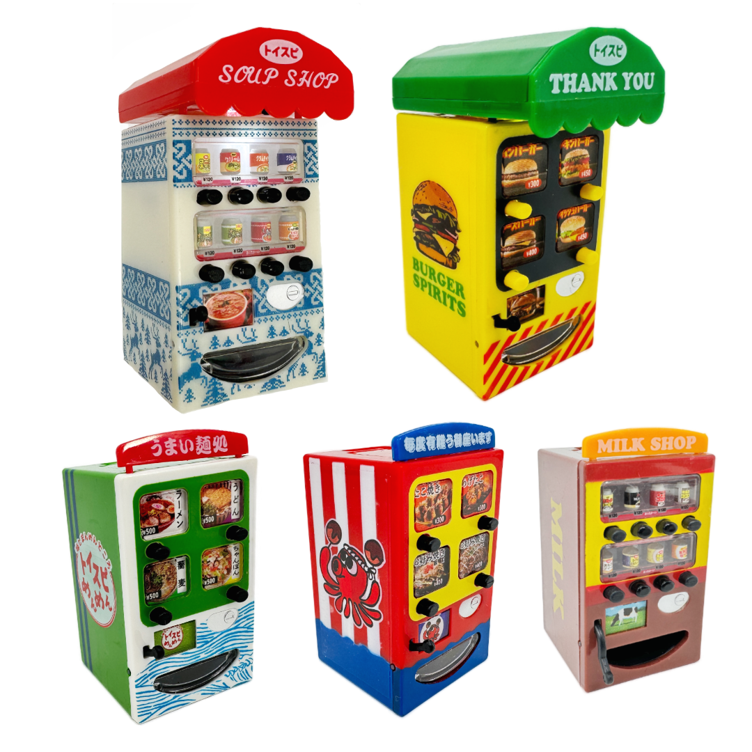 Food and Drink Miniature Vending Machine Toys
