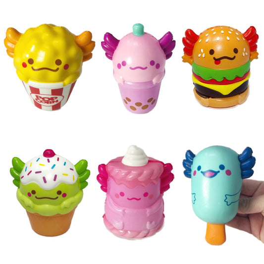 Squish Axolotl Foodie Friends