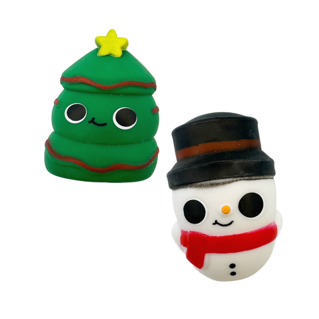 Christmas Strtech Snowman or Christmas Tree Stretch Squish – Tinywich