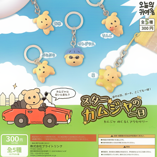 These adorable dogs make super cute key chains in the Japanese capsule toy collection.
